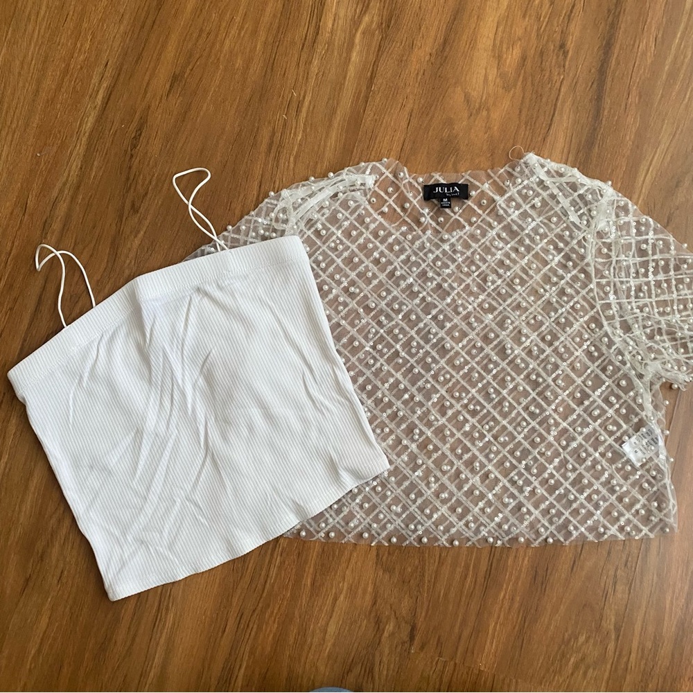 Nanamacs Pearl Crop Top
